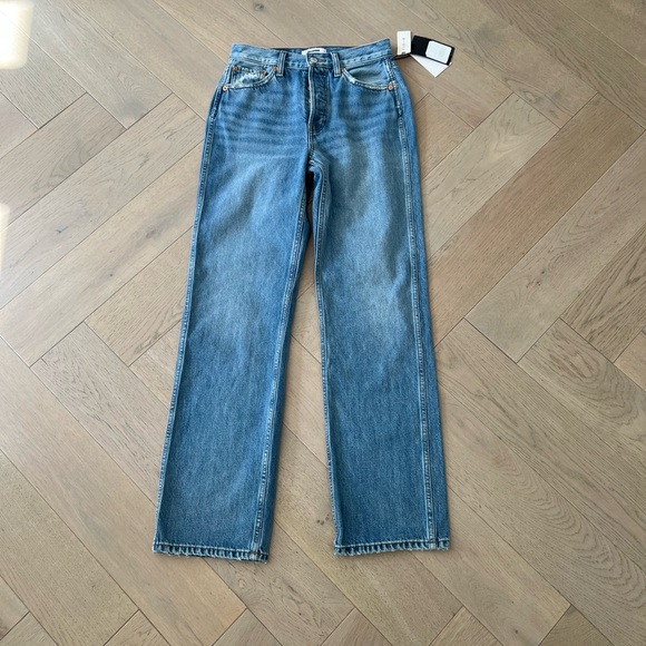 NWT Re/Done 90s high rise loose size 25 - Picture 5 of 10